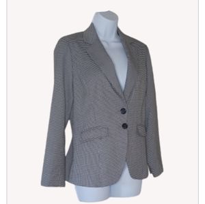 Worthington Houndstooth Blazer, sz 6P